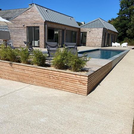 Magnifique Villa Avec Piscine, A 5 Min Des Plages Landunvez Kültér fotó